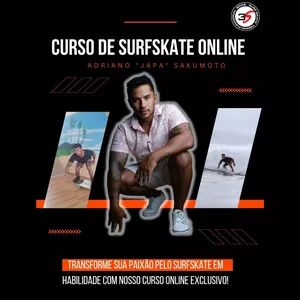 Imagem de capa para o Curso online Curso de Surfskate Online versão 2.0 