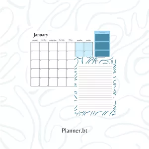 Cover image for Ebook Planner 2023 + Notes sheet