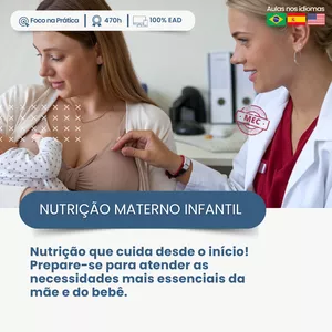 Imagem do curso PÓS-GRADUAÇÃO EM NUTRIÇÃO MATERNO INFANTIL