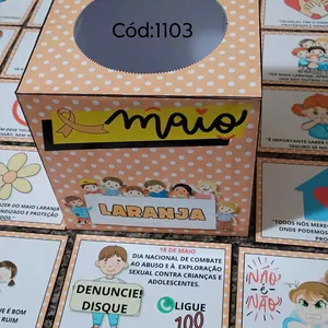 Imagem de capa para o Ebook CAIXA: MAIO LARANJA – Conscientização desde a infância