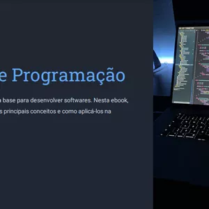 Imagem de capa para o Ebook Lógica de Programação