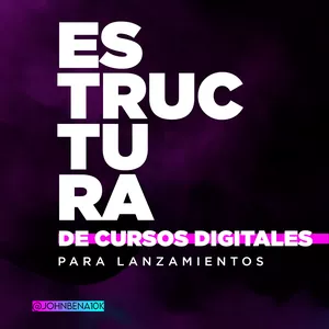 Imagen de portada para Curso online Estructura de Cursos Digitales para Lanzamientos
