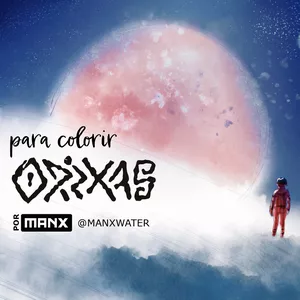 Imagem de capa para o Ebook Para colorir: Orixás para colorir