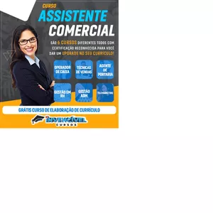 Combo Assistente Comercial – 6 Cursos em 1