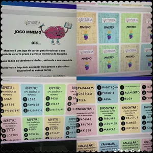 Imagem de capa para o Ebook  Mnemo: O Jogo de Cartas para Fortalecer a Memória