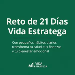 Imagen de portada para Ebook Reto Vida Estratega: 21 Días para Transformar Tu Vida