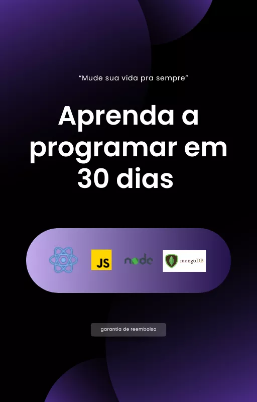 Se torne um desenvolvedor em 30 dias