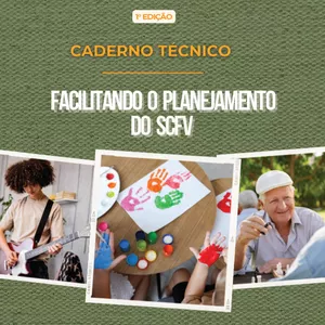 Imagem de capa para o Ebook Caderno Técnico: Facilitando o Planejamento do SCFV