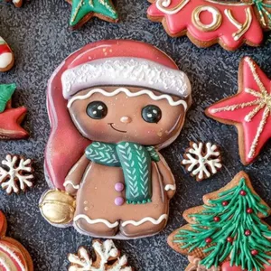 Imagem de capa para o Curso online Curso biscoitos para o natal 