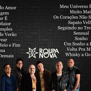 Imagem de capa para o Ebook Livro de Partituras Clássicos do Roupa Nova 