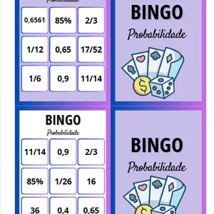 Imagem de capa para o Ebook Bingo Probabilidade