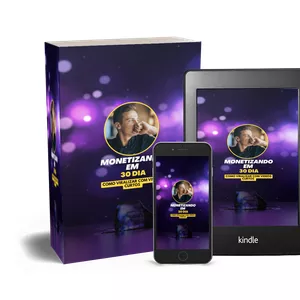 Imagem de capa para o Ebook Monetizando em 30 dias, viralizando vídeos curtos 