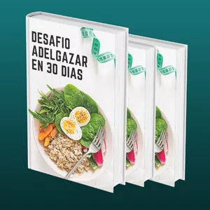 Imagen de portada para Ebook DESAFÍO: Pierde de 5 a 10 kg en 30 días