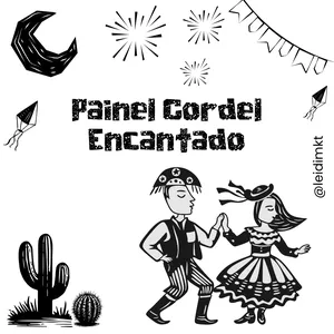 Imagem de capa para o Ebook Backdrop / Painel festa junina / festa de cordel