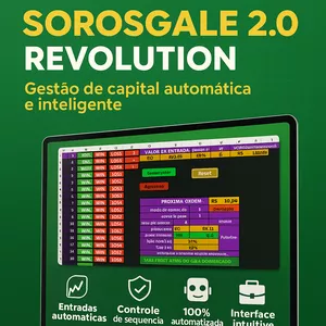 Imagem de capa para o Curso online Planilha sorosgale 2.0 revolution - para opções binárias Gestão e matemática