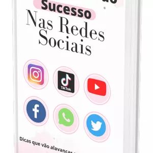 Imagem de capa para o Ebook OS SEGREDOS DO SUCESSO NAS REDES SOCIAIS