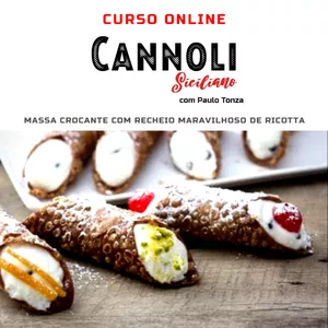 Imagem principal do produto CURSO ONLINE - CANNOLI SICILIANO