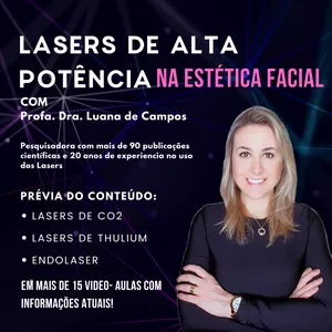 Imagem de capa para o Curso online Lasers de Alta Potência na Estética Facial