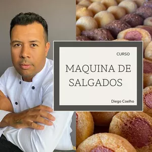 Imagem de capa para o Curso online CURSO MAQUINA DE SALGADOS 