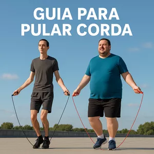 Imagem de capa para o Ebook Guia de como Pular corda 