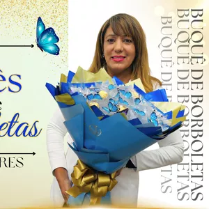 Imagem de capa para o Curso online Curso Buquê de Borboletas