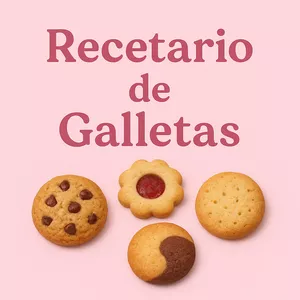 Imagen de portada para Ebook RECETARIO DE GALLETAS