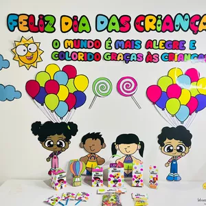 Imagem de capa para o Ebook KIT DIA DAS CRIANÇAS - BALÕES