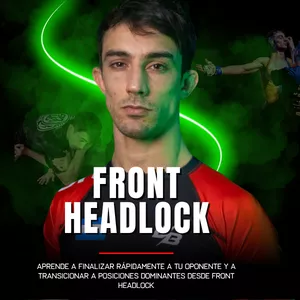 Imagen de portada para Curso online Instruccional Front Headlock + Sistema de entrenamiento