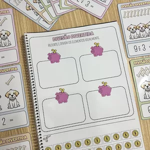 Imagem de capa para o Ebook Operação matemática: divisão divertida