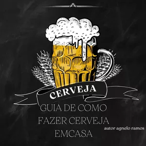 Imagem de capa para o Ebook guia de como fazer cerveja emcasa 