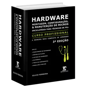 Imagem de capa para o Curso online Livro Hardware 3ª Edição - 622 páginas.