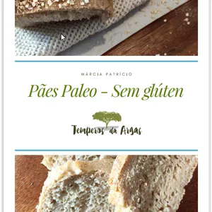 Imagem de capa para o Ebook Pães Paleo - Sem Glúten (2020)
