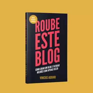 Imagem de capa para o Ebook Ebook: Roube Este Blog