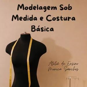 Imagem de capa para o Curso online Curso Completo de Modelagem Sob Medida e Costura Básica