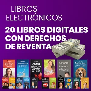 Imagen de portada para Ebook 20 Libros Eletrónicos con Derechos de Reventa