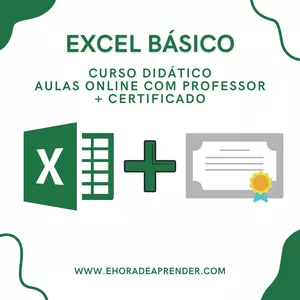 Imagem de Curso de Excel criado por É Hora de Aprender na hotmart