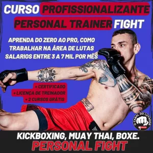 Imagem do curso Curso Profissionalizante Personal Trainer Fight, ZERO AO PRO. 
