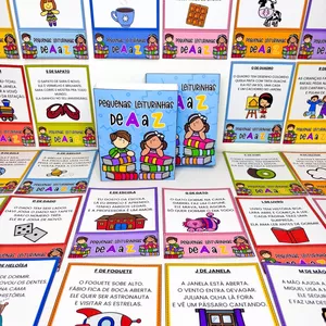 Imagem de capa para o Ebook Pequenas Leiturinhas de A a Z*🌈