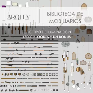 Imagen de portada para Ebook Mobiliario para SketchUp: Toda la iluminacion que necesitas (lamparas colgantes, apliques de pared, perfiles y spots, y mucho mas...