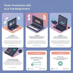 Imagen de portada para Curso online Masterización y Distribución de Música con IA para Principiantes