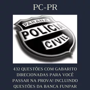 Imagem de capa para o Ebook SIMULADO PC-PR