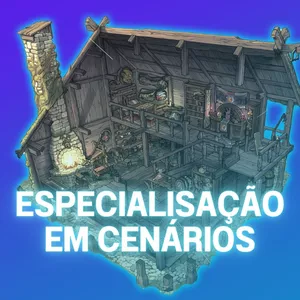 Imagem de capa para o Curso online Especialização em cenários para miniaturas
