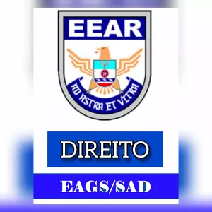 Imagem principal do produto EAGS/SAD - CURSO COMPLETO DE DIREITO (EEAR)