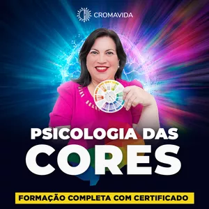Imagem de capa para o Curso online Curso de Psicologia das Cores