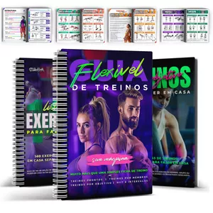 Imagem de capa para o Curso online Guia Flexível de Treinos - (Livro Impresso)