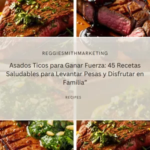 Imagen de portada para Ebook Asados Ticos para Ganar Fuerza: 45 Recetas Saludables para Levantar Pesas y Disfrutar en Familia