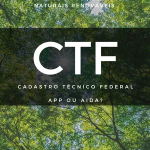 Imagem de capa para o Ebook Cadastro Técnico Federal (CTF/IBAMA): APP ou AIDA?