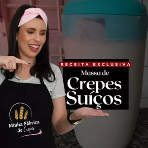 Imagem de capa para o Curso online Receita Exclusiva da Massa de Crepes