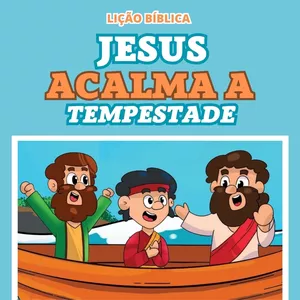 Imagem de capa para o Curso online AULA BIBLICA JESUS ACALMA A TEMPESTADE 