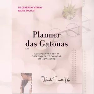 Imagem de capa para o Ebook Planner das Gatonas 2022